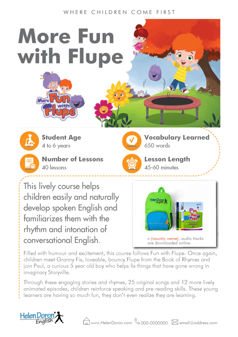 Посмотреть внутри - More Fun with Flupe (от 4 до 6 лет)