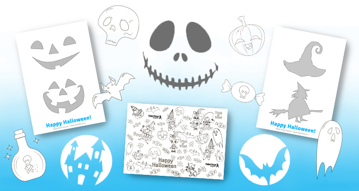 Творческие материалы для детей и родителей к Halloween