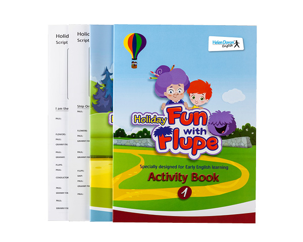 Holiday Courses Books Holiday Fun with Flupe Helen Doron Holiday Courses